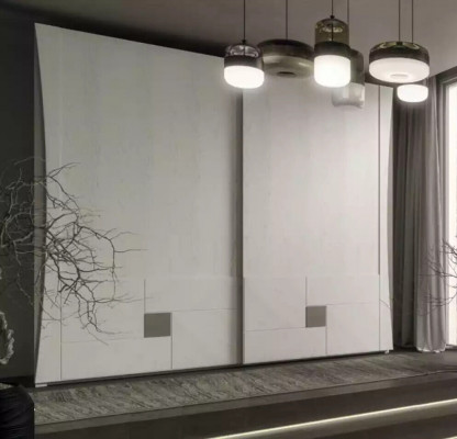 Szafa Drewno Sypialnia Meble Design Szafki Biały Włochy Nowe