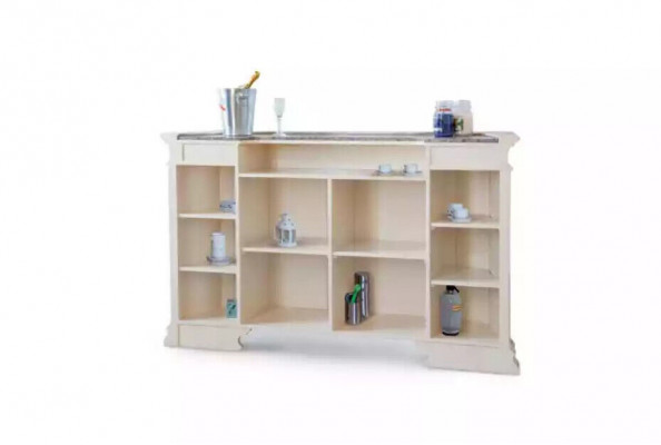 Stół barowy beżowy lada barowa lada barowa lada barowa w klasycznym stylu