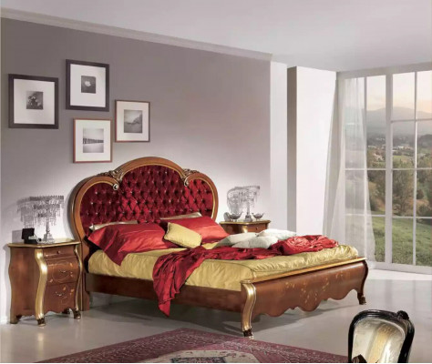 Łóżko luksusowe Chesterfield do luksusowych łóżek Sypialnia