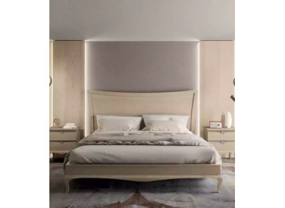 Design Meble Modern Luxury Łóżko 2x Stolik nocny Sypialnia Zestaw 3szt. Nowy