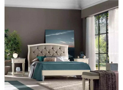 Łóżko 2x Szafki nocne 3 szt. Sypialnia Scenografia Modern Luxury Grupa