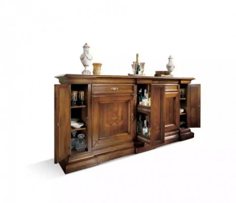 Kredens Salonowy Design Nowy Luksusowe Meble Brązowy Kredens Drewno Nowy