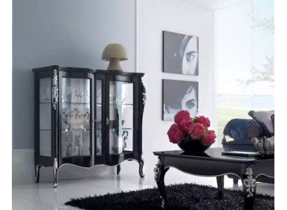 Szafki Drewno Prezentuje Szkło Szafa Gablota Meble do Salonu Kredens