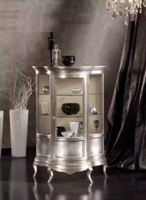 Design Meble Drewno Classic Gablota Szafa Półka Meble Włoskie