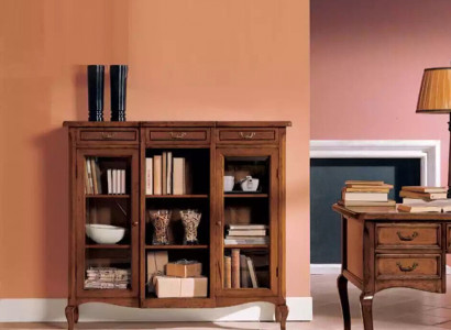 Designerskie Luksusowe Drewno Gablota Szafa Design Kredens Italian Meble