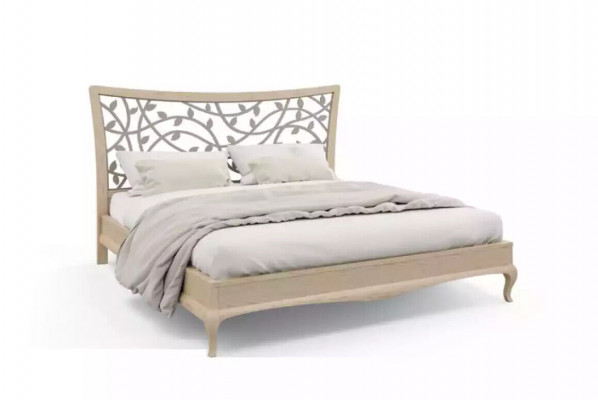 Łóżko Podwójne Łóżko Nowoczesna Rama Łóżka Luksusowy Design Rama Łóżka Drewno Nowość