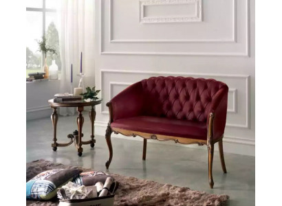 Design Chesterfield Sofa 2 miejsce do siedzenia Couch Luxury Classic Włókienniczy Sofy