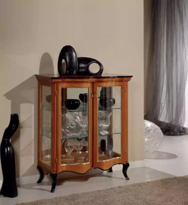 Gablota Szafa Classic Meble Salon Szafki Kredens Włochy