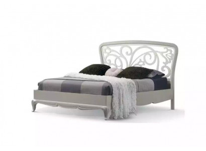 Włoska Sypialnia Meble Łóżko Luxury Meble Design Szare łóżko Nowość