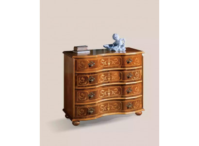 Klasyczne Brązowe Drewno Szafa Szuflady Kredens Living Room Design