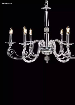 Luksusowy przezroczysty żyrandol sufitowy Żyrandol sufitowy kryształ żyrandol Lampa