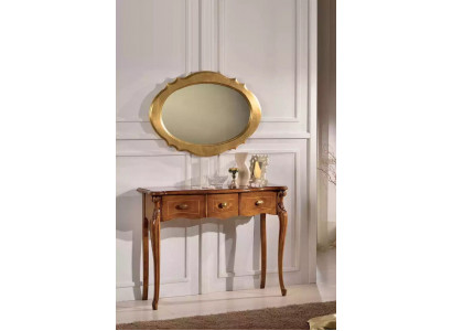 Toaletki konsolowe Brown Stół Sypialnia Meble Drewno luksusowy design