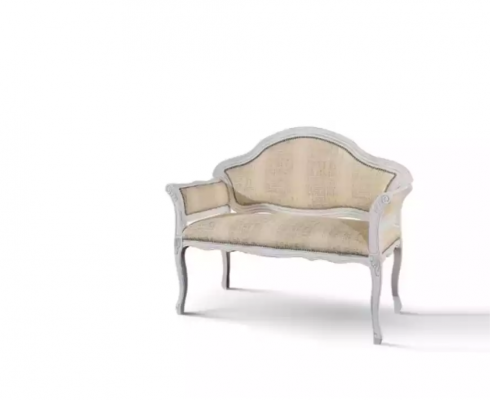 Luksusowe 2 miejsce do siedzenia Sofa Podkładka Sofa Włókienniczy Materiał Kanapy Klasyczne Nowe