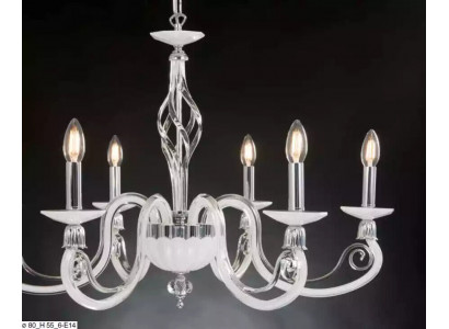 Lampa sufitowa żyrandol kryształowy Luksusowy żyrandol sufitowy Lampa Biały żyrandol