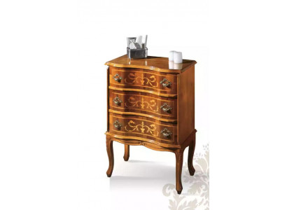 Klasyczny Mały Kredens 3 Szuflady Salon Drewno Meble Design