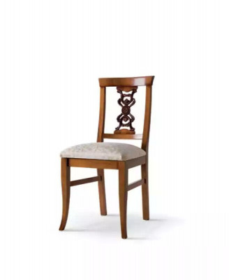 Design jadalnia Zestaw Ustaw 7-częściowy Drewno Meble 4x Krzesła Tabela Gablota Nowość