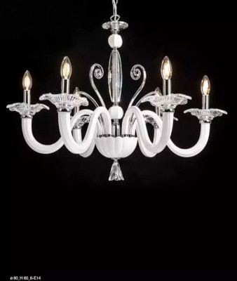 Żyrandol kryształowy Lampa sufitowa stylowa lampa wisząca sufitowa