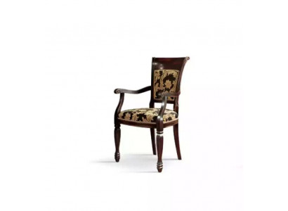 Krzesło Brown Design Salon jadalnia Drewno Podkładka z Podłokietnikiem Nowość