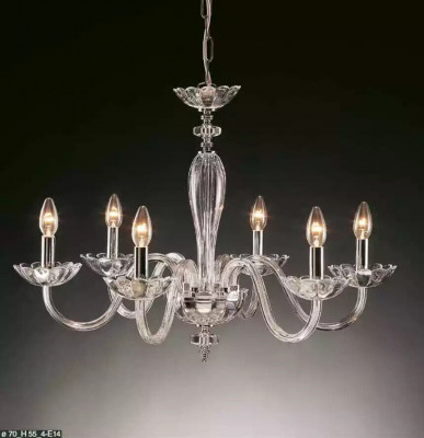 żyrandol Lampa wisząca w stylu antycznym żyrandol kryształ light