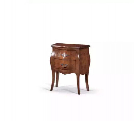 Stolik nocny Design konsola Side stoły Sypialnia Drewno Luxury New