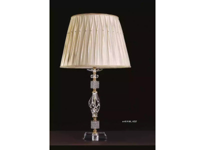 Luksusowa lampa stołowa Lampa stylowa beżowa lampa stołowa Tabela kryształ new