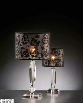 Lampa stołowa żyrandol w stylu Antyk Tabela Lampa kryształowa Lampy Lampa