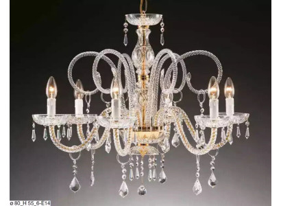 Luksusowa Lampa sufitowa żyrandol kryształowa Lampa Lampa świetlna