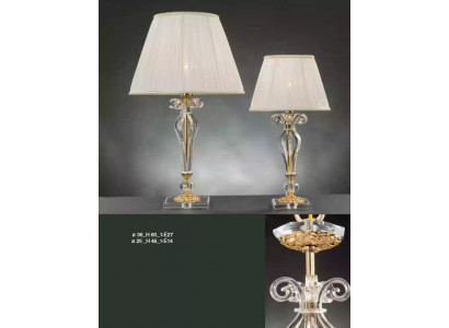 Lampa stołowa Tabela Lampa Leuchten kryształ Lampy Antyk Stil Lampa