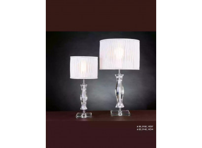 Lampa kryształowa Lampa stołowa Biała stojąca Stolik nocny Nowe Biurko