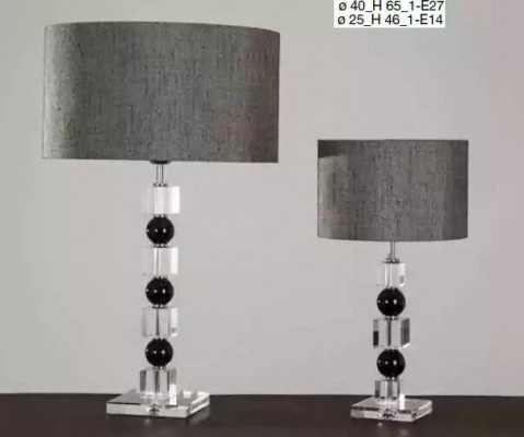 Lampa stołowa w stylu Art Deco Lampy żyrandol kryształowe lampy stołowe