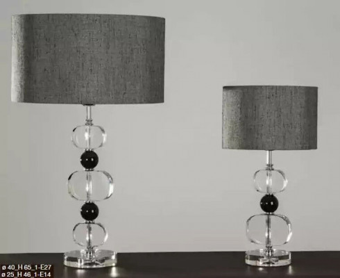 Stylowa lampa stołowa Szary Lampa Nowoczesna lampa stołowa Oświetlenie Nowość