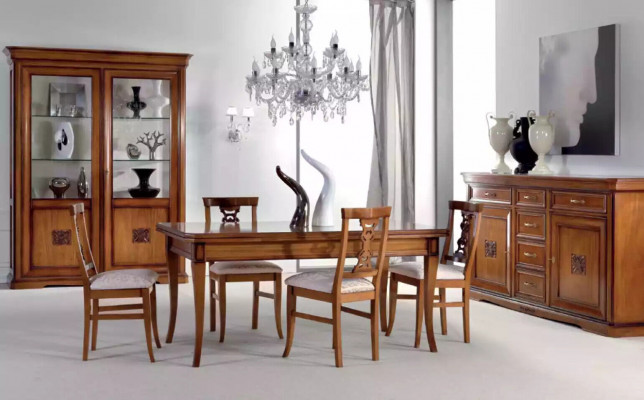 Krzesło do jadalni Krzesło Fotel Krzesła Drewno Art Deco Design miejsce siedzące Nowość