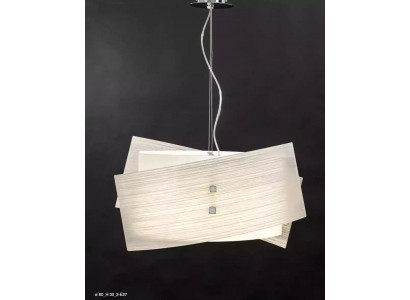 Stylowa Lampa sufitowa klasyczny biały żyrandol wiszący z 2x Lampy nowość