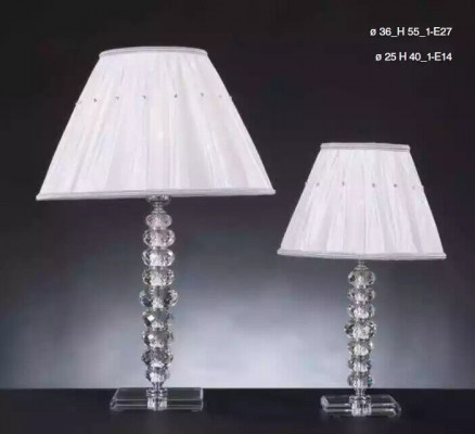Lampa Stołowa Biała Lampa Stołowa Kryształowy Żyrandol Nowoczesny Lampy Nowość
