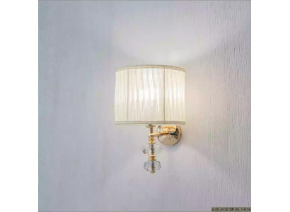 Nowoczesna biała lampa ścienna designerska salon kinkiet luksusowy Lampa