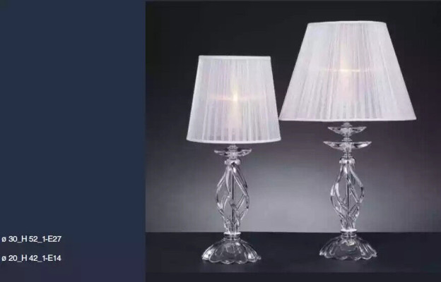 Designerska kryształowa biała lampa podłogowa żyrandol Antyk styl Tabela Lampa