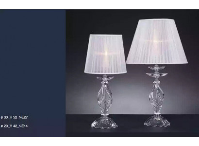 Designerska kryształowa biała lampa podłogowa żyrandol Antyk styl Tabela Lampa