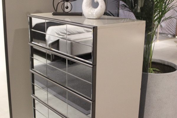 Kredens Szkło Komody Szafa Nowoczesny kredens Sypialnia Loft Nowy