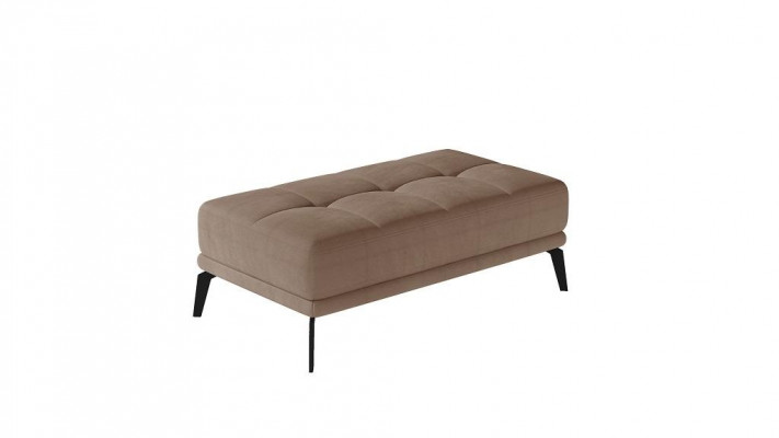 Podnóżek Lounge Stołek xxl Club Ottoman Pufa Skóra Włókienniczy Ottoman Designer Nowy