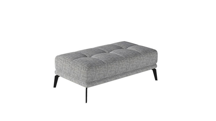 Podnóżek Lounge Stołek xxl Club Ottoman Pufa Skóra Włókienniczy Ottoman Designer Nowy