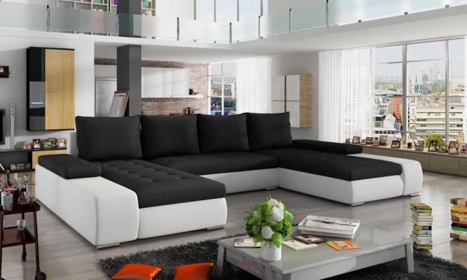 Żywy krajobrazu Luksusowa Sofa Kanapa Ustawić Narożnikowa kanapa Włókienniczy Kanapy Sofy Meble Nowość
