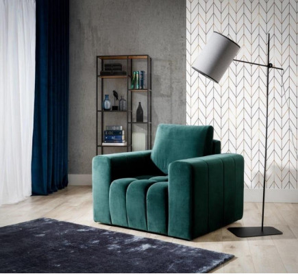Fotel Couch Sofa Relaks Skóra Lounge Podkładka Club miejsce siedzące Luxury TV Design