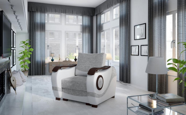 Club Lounge Fotel Designer Lehn Krzesło Sofa 1 miejsce do siedzenia TV Podkładka Jednoosobowa