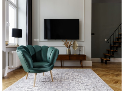 Fotel Club Lounge Krzesło Podkładka Sofa 1 miejsce siedzące Relaks TV Green