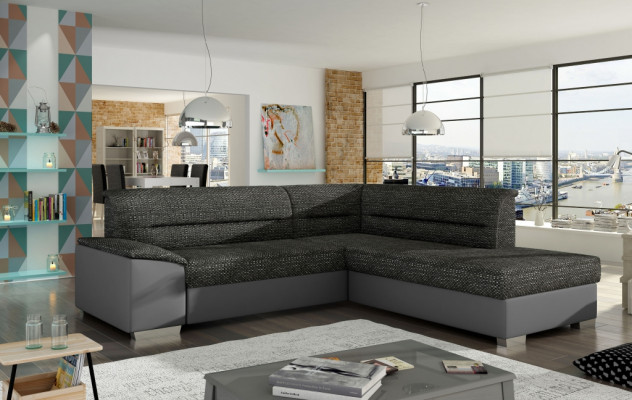 Materiał Narożnikowa kanapa Sofa w kształcie litery L Podkładka Nowoczesna włókiennicza poduszka do siedzenia Grupa