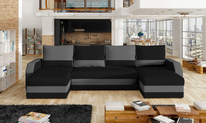 Narożnik Materiał Narożnikowa kanapa Kształt U Sofa Couch Design Couch Podkładka Włókienniczy Modern Włókienniczy