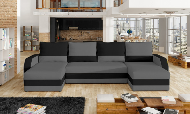 Narożnik Materiał Narożnikowa kanapa Kształt U Sofa Couch Design Couch Podkładka Włókienniczy Modern Włókienniczy