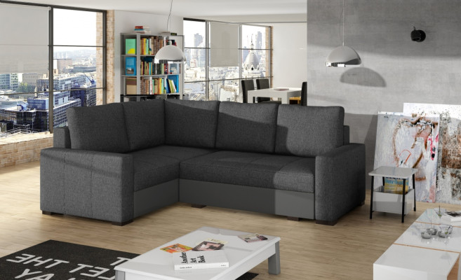 Narożnikowa kanapa Sofa w kształcie litery L Podkładka Narożne sofy Żywy krajobraz Skórzana sofa Meble Materiał