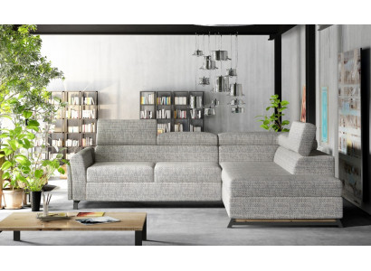 Designerska Sofa Kanapa Narożnikowa kanapa Włókienniczy Podkładka Ustawić Żywy krajobraz L-Shape Material