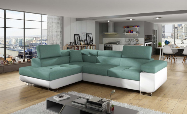 Narożnik Materiał Narożnikowa kanapa Sofa w kształcie litery L Couch Design Couch Podkładka Włókienniczy Modern Włókienniczy
